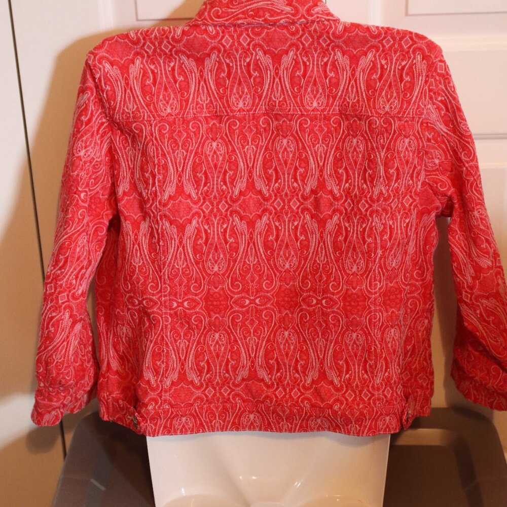 Ruby Rd. Button Front Lightweight Jacket Size 16 … - image 15
